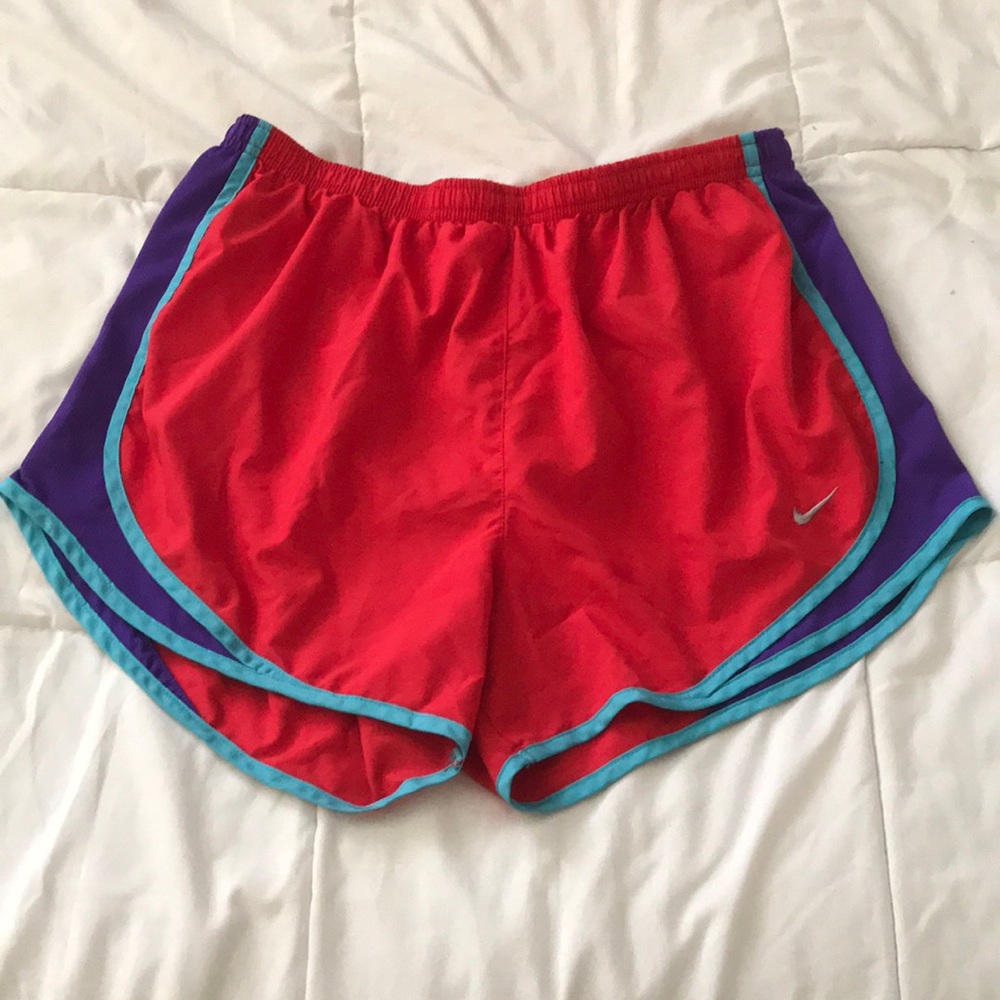 Nike Dri-Fit Women’s Red Running Shorts M